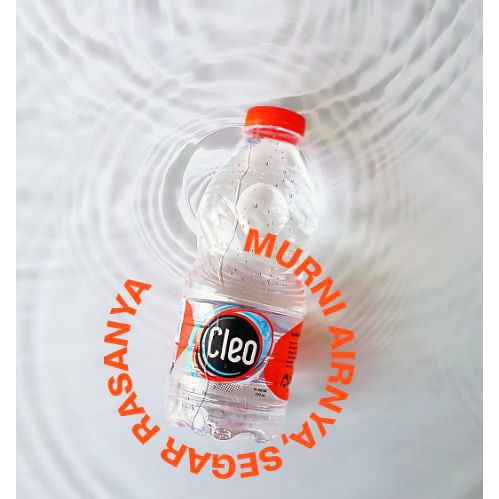 

Cleo 220ml Botol Mini 1 Pack isi 24 pcs