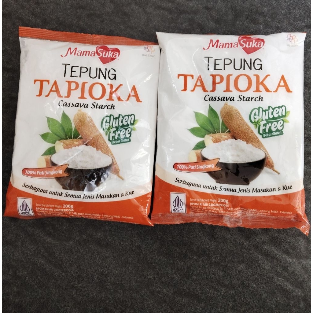 

Mamasuka Tepung tapioka Cassava strach 200gr