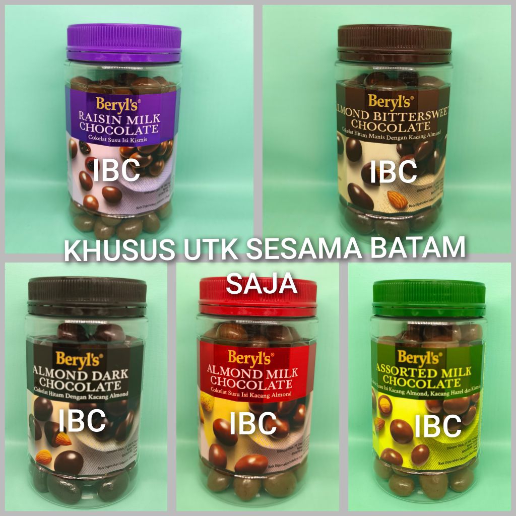 

Beryl's Almond Chocolate Jar 400 gram