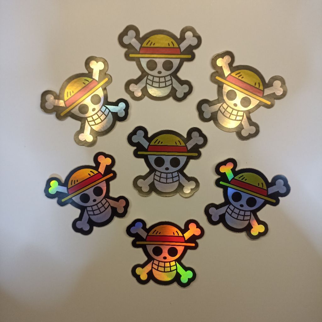 

Stiker One Piece Hologram Vinly siap tempel |Terjangkau dan Berkualitas
