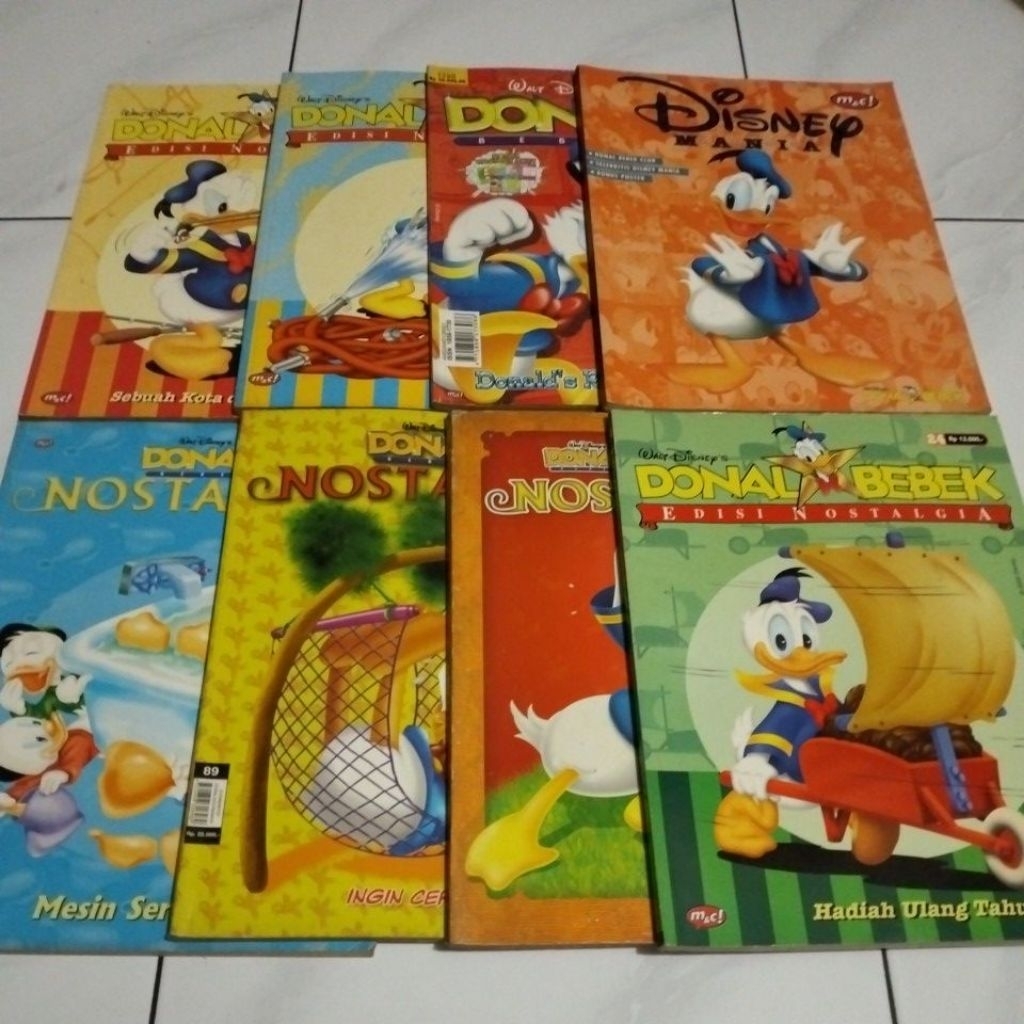 komik Donal bebek nostalgia - komik langkah