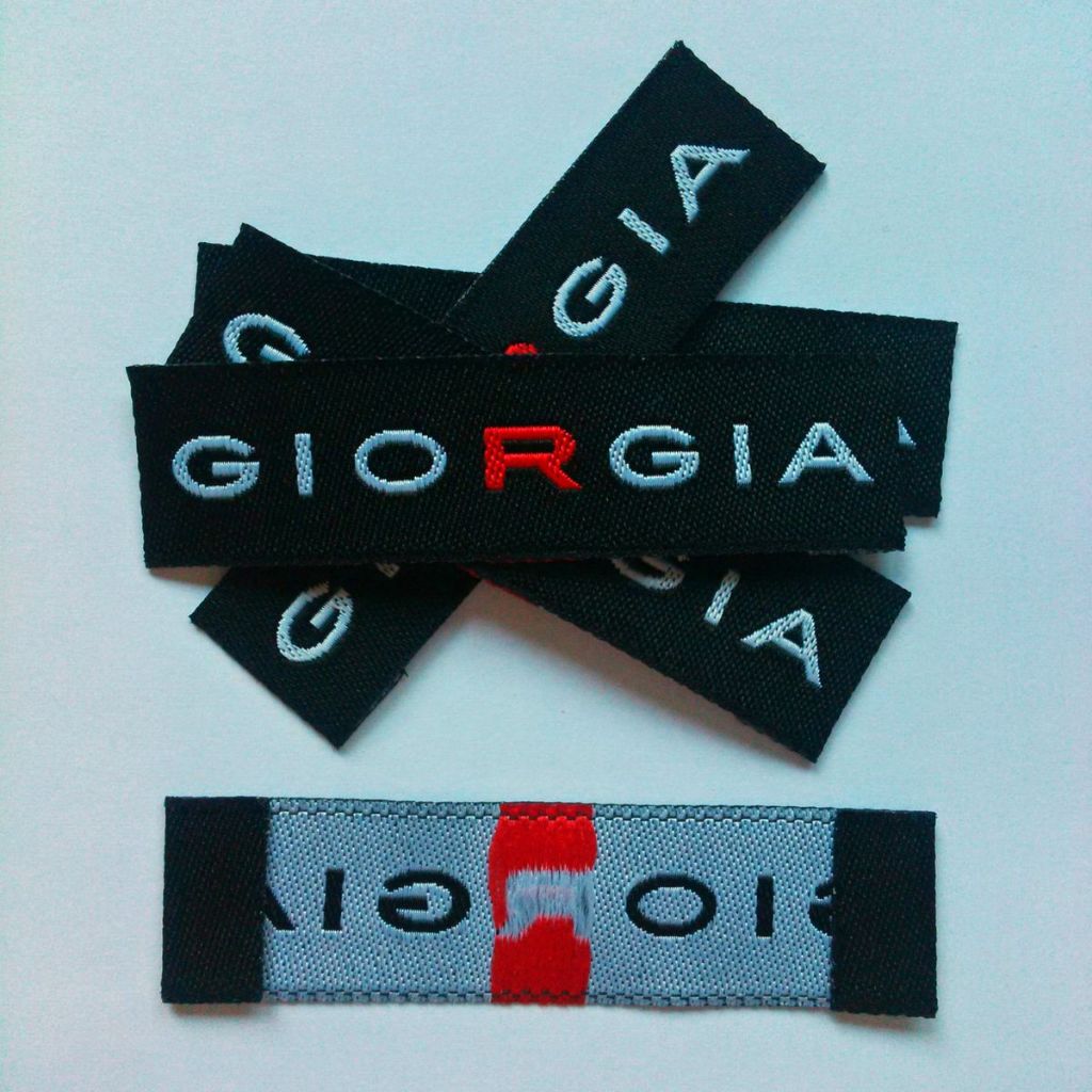 woven custom, woven damask, label bordir, label rajut, label nama, tag baju free design