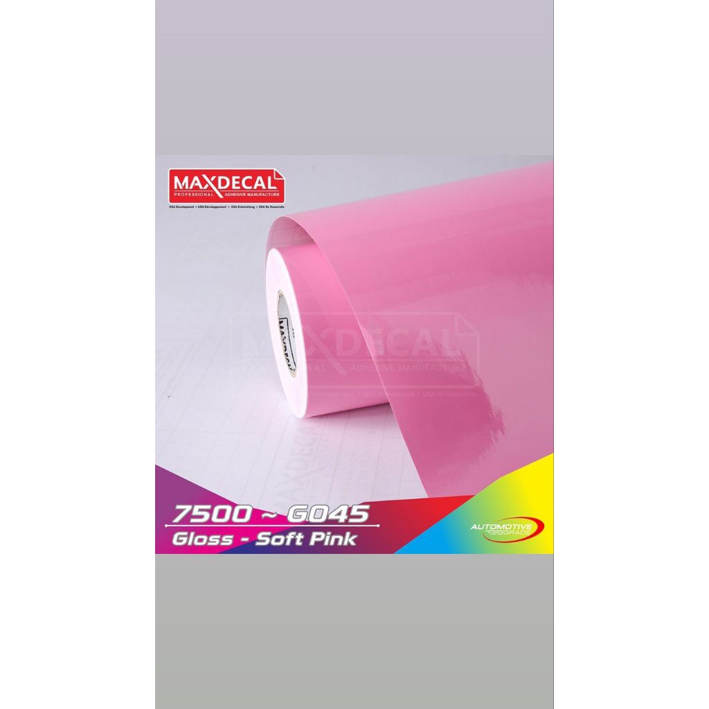 Stiker MAXDECAL SERI 9500 Gloss / waterproof | Vinyl Premium