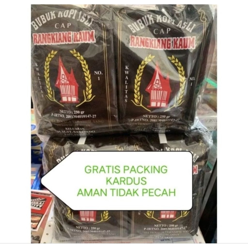 

PROMO KOPI RANGKIANG KAUM 250gram 4 BUNGKUS TERMURAH ORIGINAL DARI PABRIK
