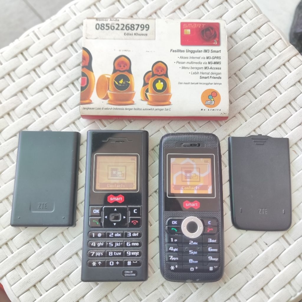 hp jadul smartfren dan kartu cdma smartfren handphone fungsi normal 2nd bekas seken second preloved 
