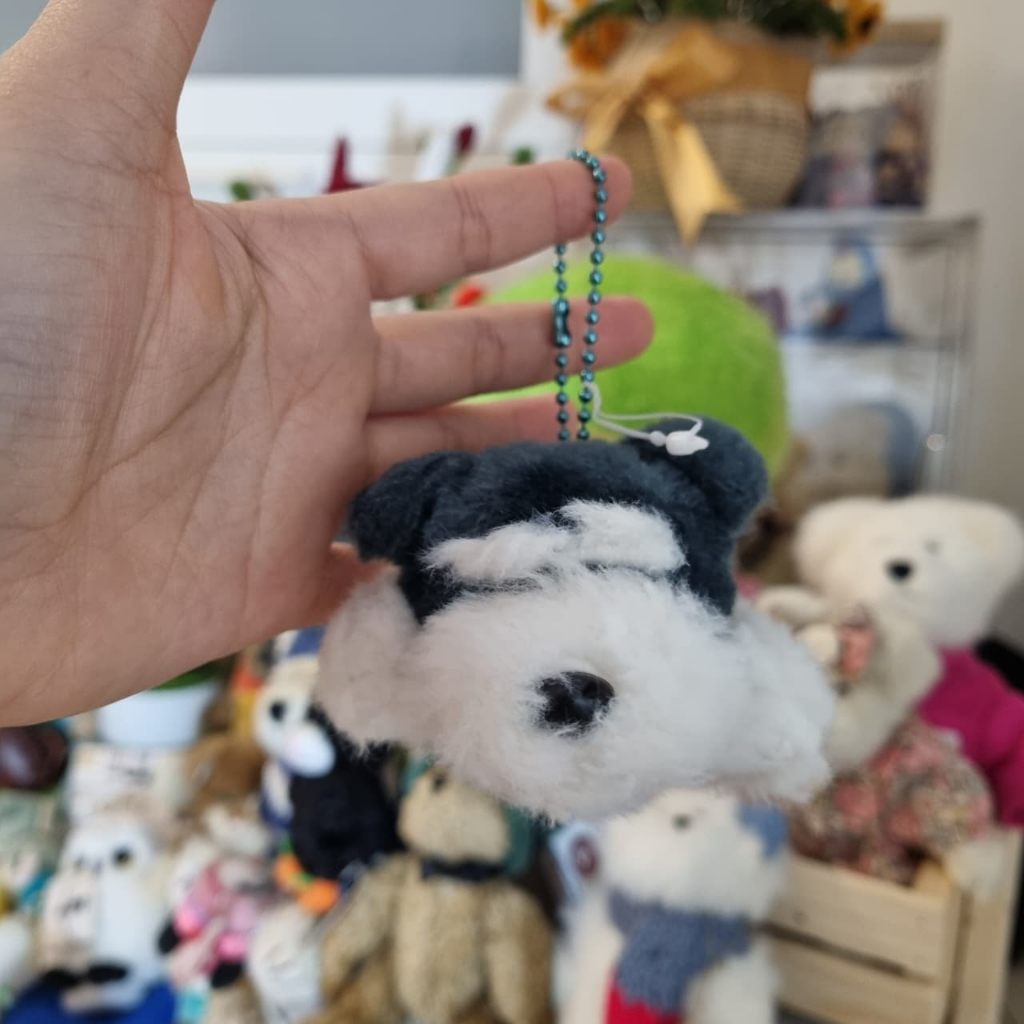 Gantungan Kunci Boneka Anjing Amufun