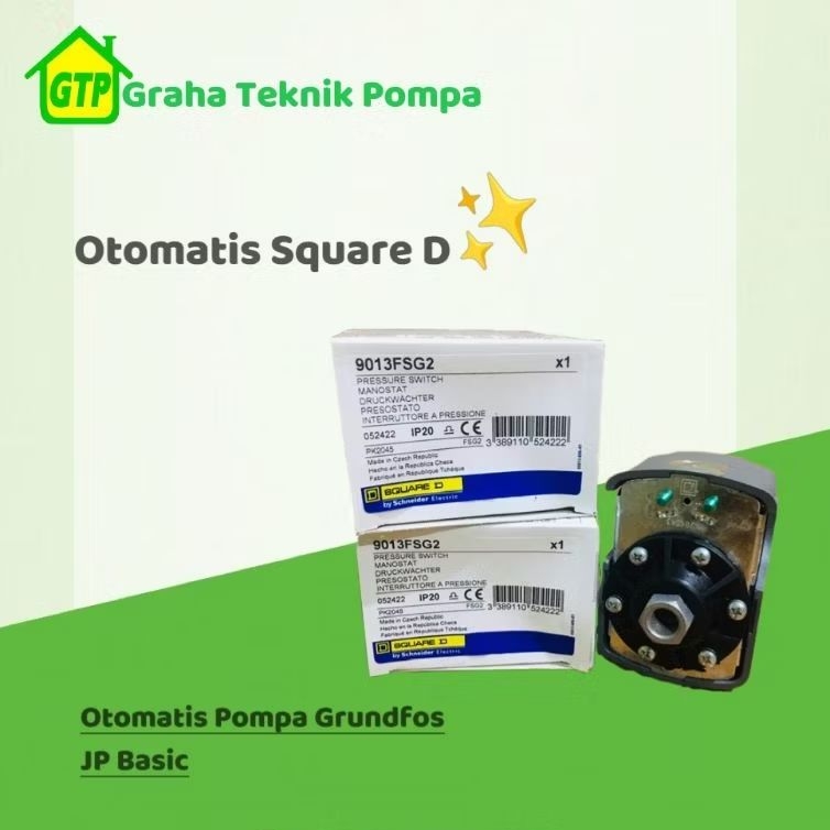 Otomatis Pompa Grundfos Square D