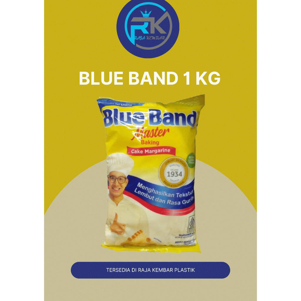 

Blueband KEMASAN Pouch 1kg Margarine Recommended - Original Product