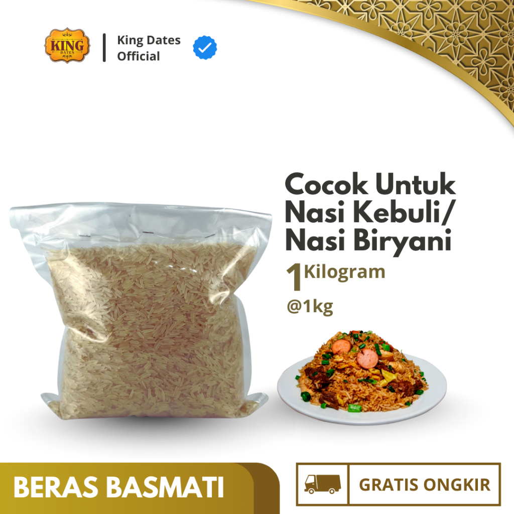 

Beras Basmati Syifa 1Kg | Biryani Basmati Rice