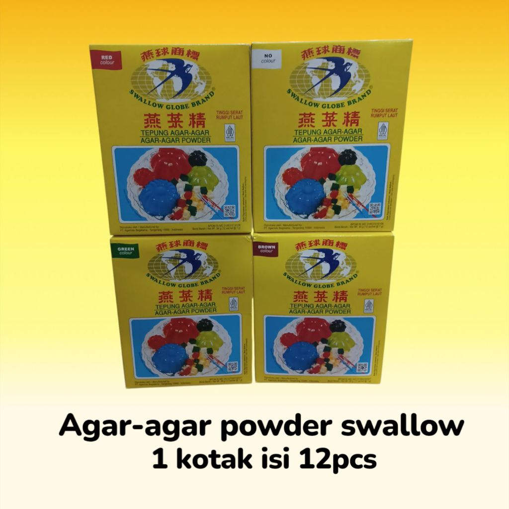 

AGAR - AGAR POWDER SWALLOW GLOBE 7G