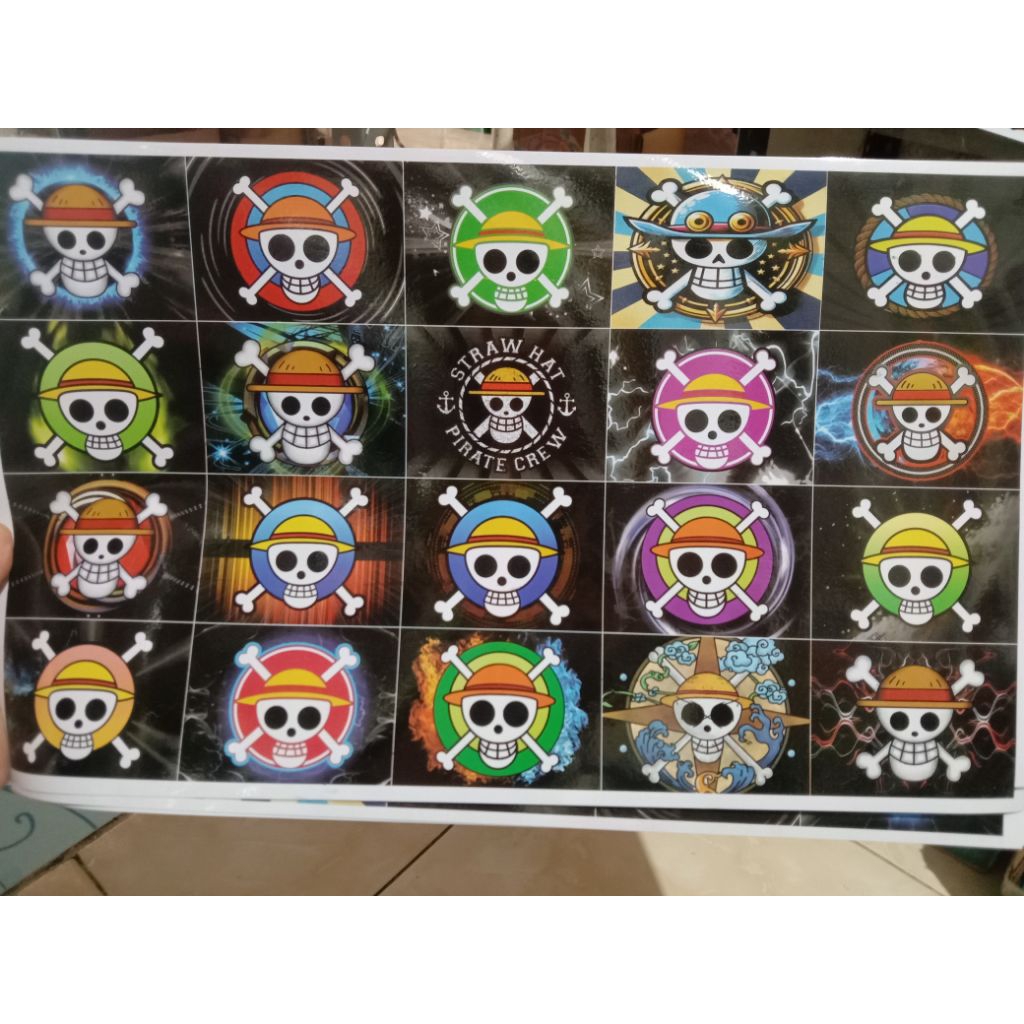 

stiker one piece/stiker viral