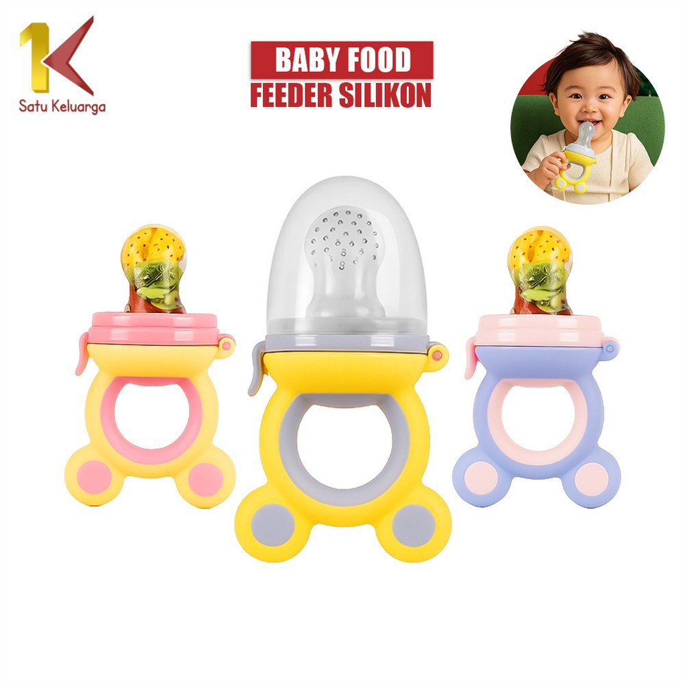 Satu Keluarga Empeng Buah Bayi C286 Baby Fruit & Food Feeder / Dot Buah Pacifier Gigitan Bayi
