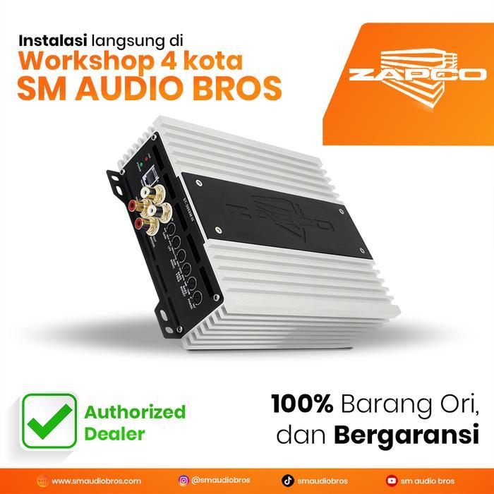 Zapco ST-500XM III Power Monoblock D Class Bass Amplifier For Subwoofer Garansi 1 Tahun Original Qua