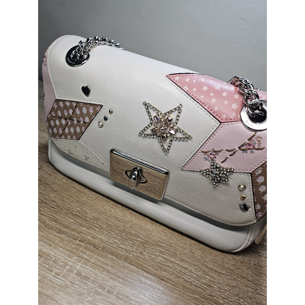 COACH Cassidy Crossbody with Star Patchwork