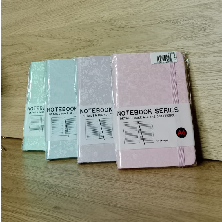 

NOTEBOOK A6 SERIES PASTEL CORAK AGENDA 5802-13 FOR U [5036223]