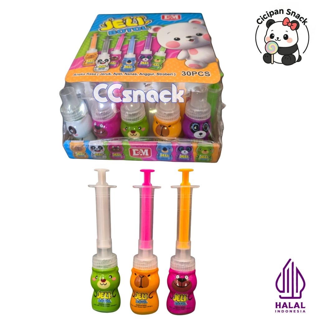 

DSM JELI BOTOL SUNTIK BOX ISI 30