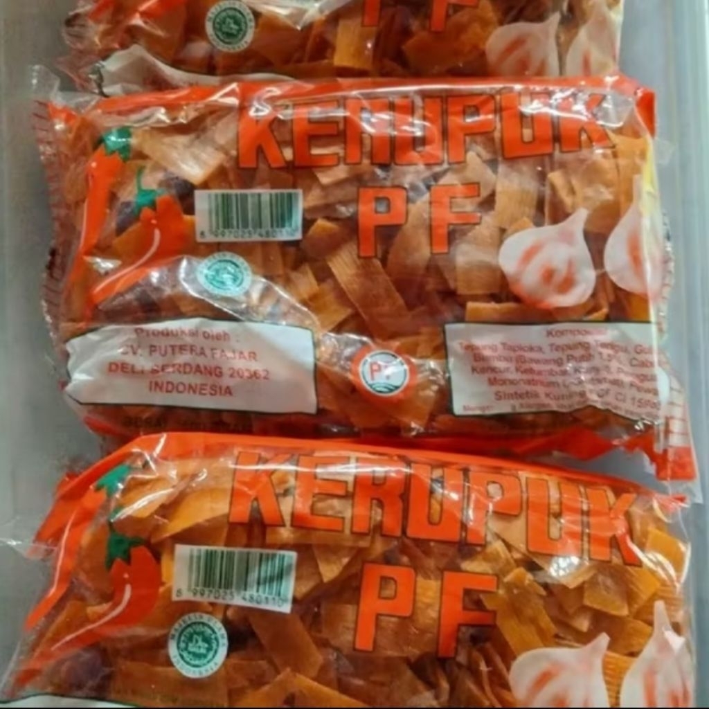 

KERUPUK PF MEDAN/KERUPUK BAWANG 500gram/Code-005