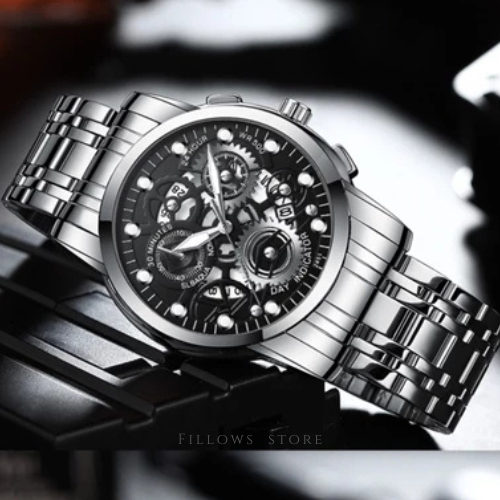 Jam Tangan Pria Fngeen 4088  Pria Model Simple Kece Classic Terbaru Gaya Keren Terbaru