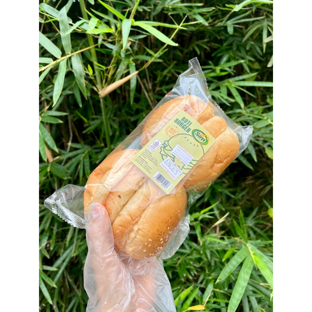 

Bun Burger Sim Monda / 4 PCS - Bahan utama burger-lebih hemat