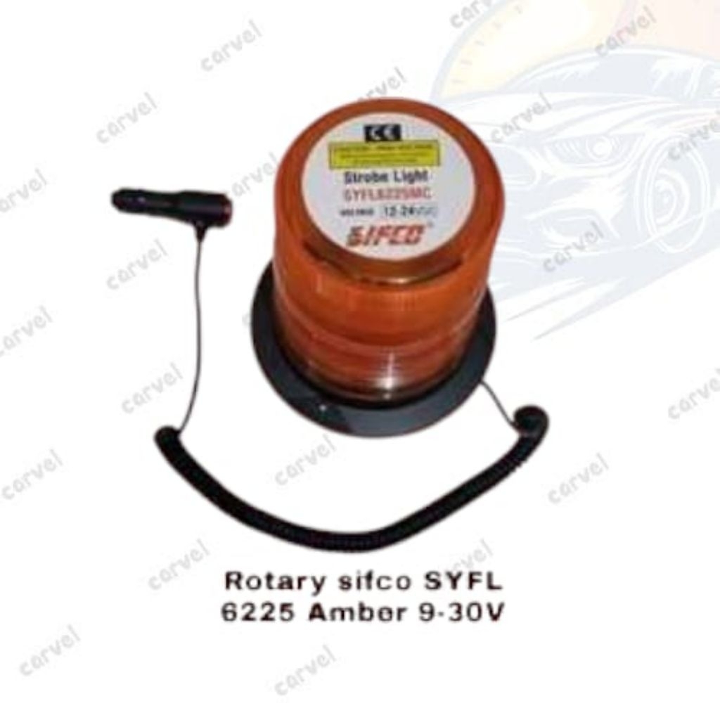 Rotary Sifco SYFL 6225 Amber (Kuning) 9-30V