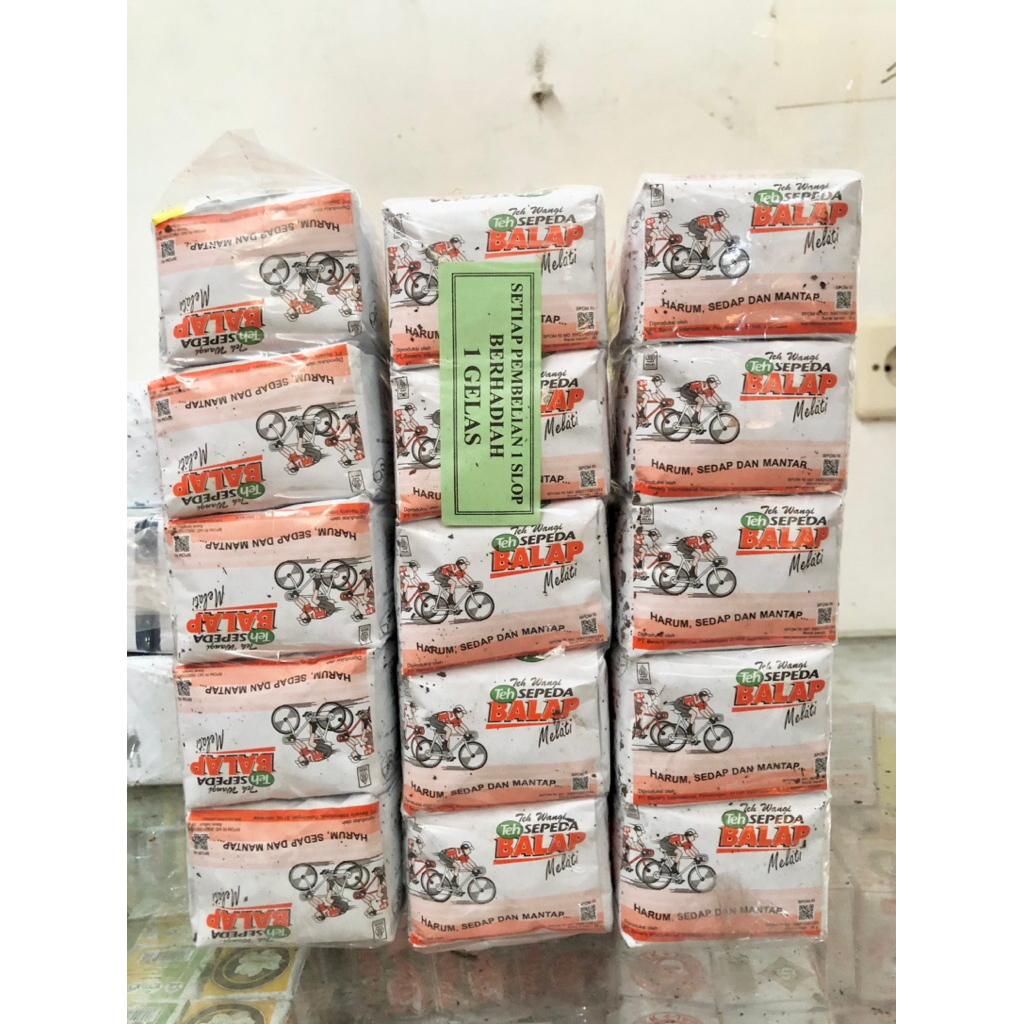 

[COD] Teh Balap Klotok / Teh Bubuk 1 Pak Isi 10 Pcs | Teh Tradisional Ekonomis Segar Murah Hemat