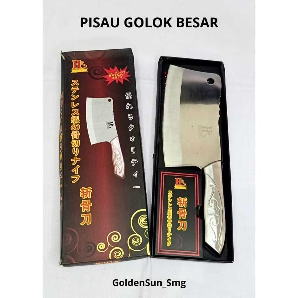 PISAU GOLOK/PISAU DAGING/PISAU BESAR/PISAU STAINLESS/PISAU SERBAGUNA