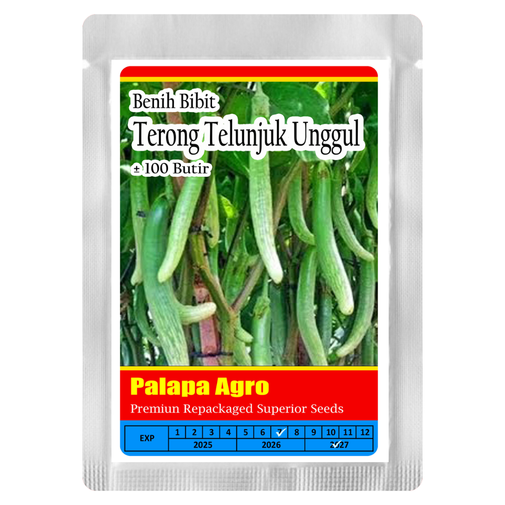 Terong - Benih Bibit Terong Telujuk Jari  Hijau Unggul