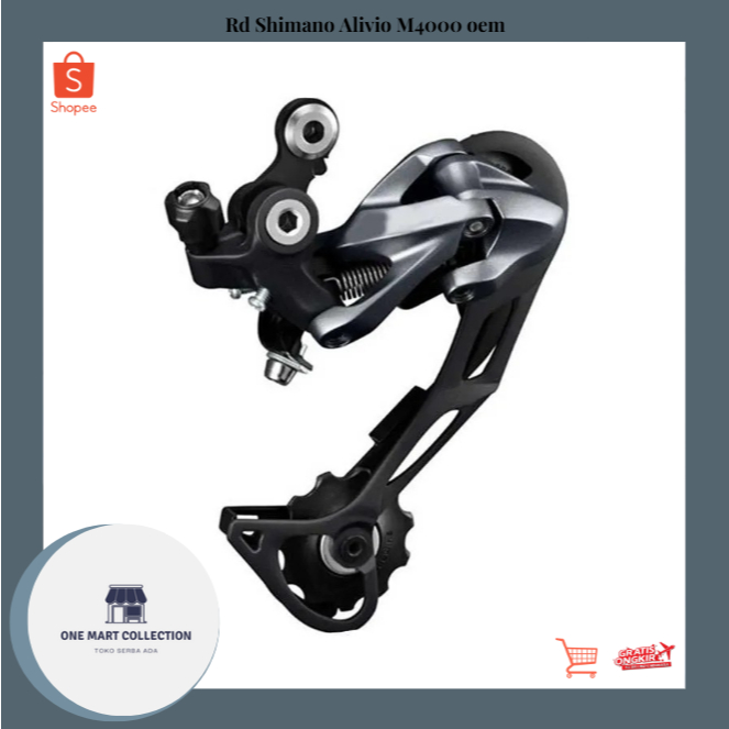 RD shimano alivio shadow m4000 9 speed