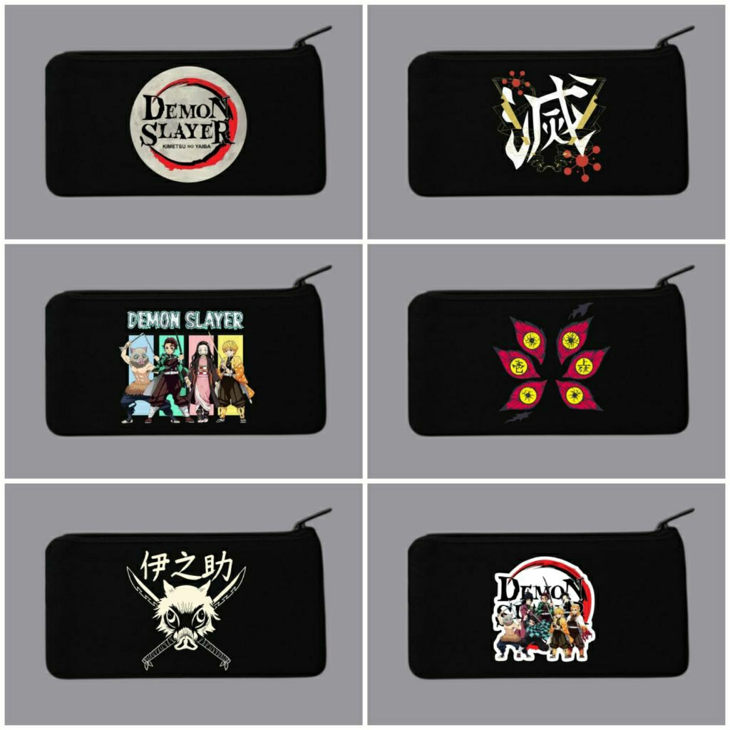 

Tempat pensil anime demon slayer/Tepak kanvas premium/Tempat alat tulis/Tempat kosmetik/Tempah hp/Tempat dokumen kartu/Pouch