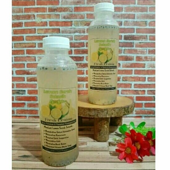 

lemon sereh water / minuman lemon sereh 250ml nikmat segar