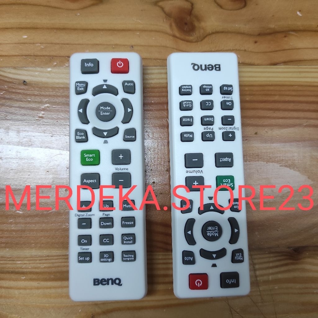 NEW Remot BENQ Proyektor | Remote Projector BENQ Putih For ED934, BX3040, MX525, MX528 DLL.