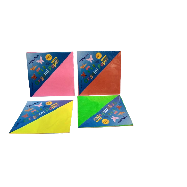 

KERTAS LIPAT ORIGAMI 2 SISI MERK Delta ukuran 12x12