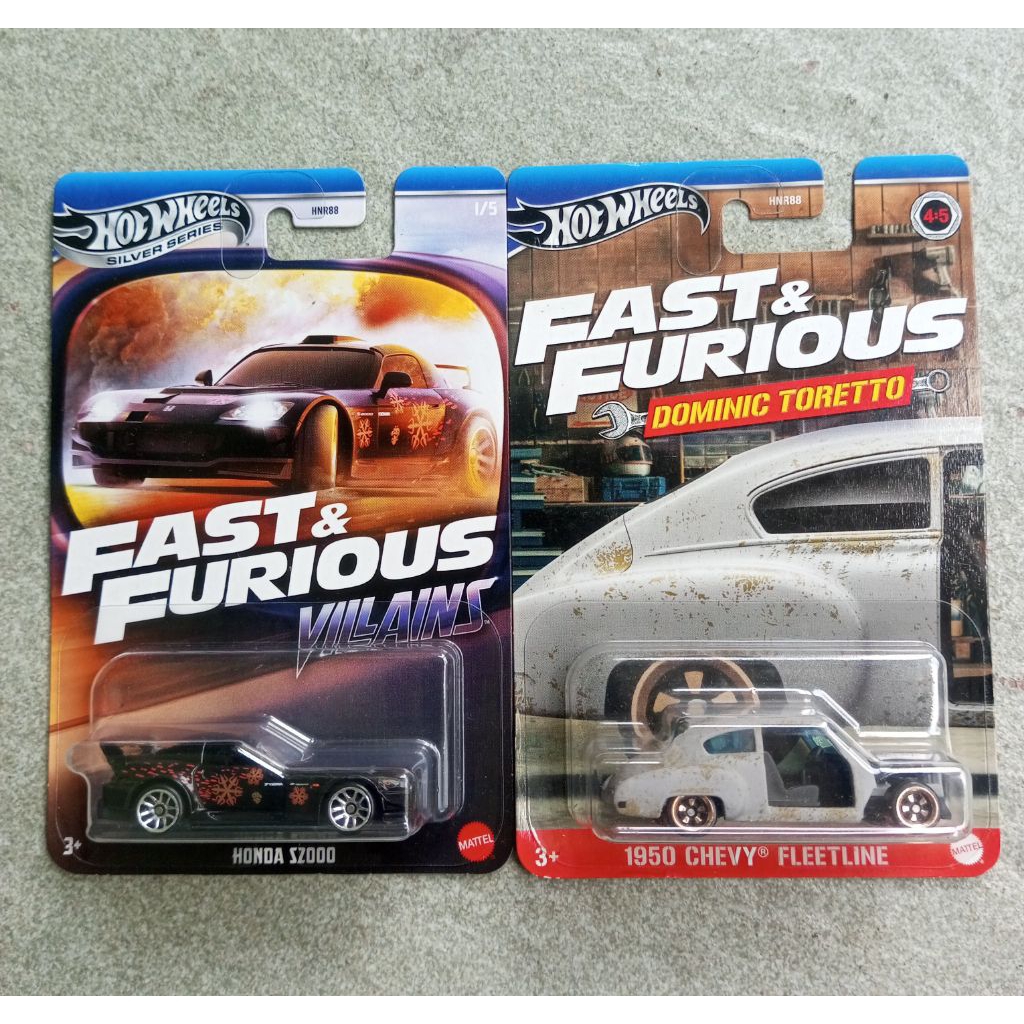 Hot Wheels Paketan Honda s2000 + Chevy Fleetline