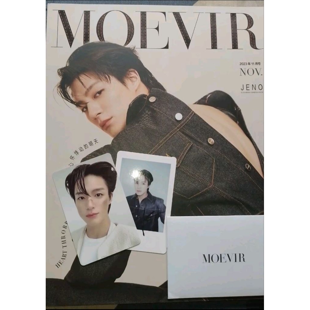 (READY STOK) PHOTOCARD NCT MAJALAH MOEVIR MAGAZINE JENO NCT DREAM