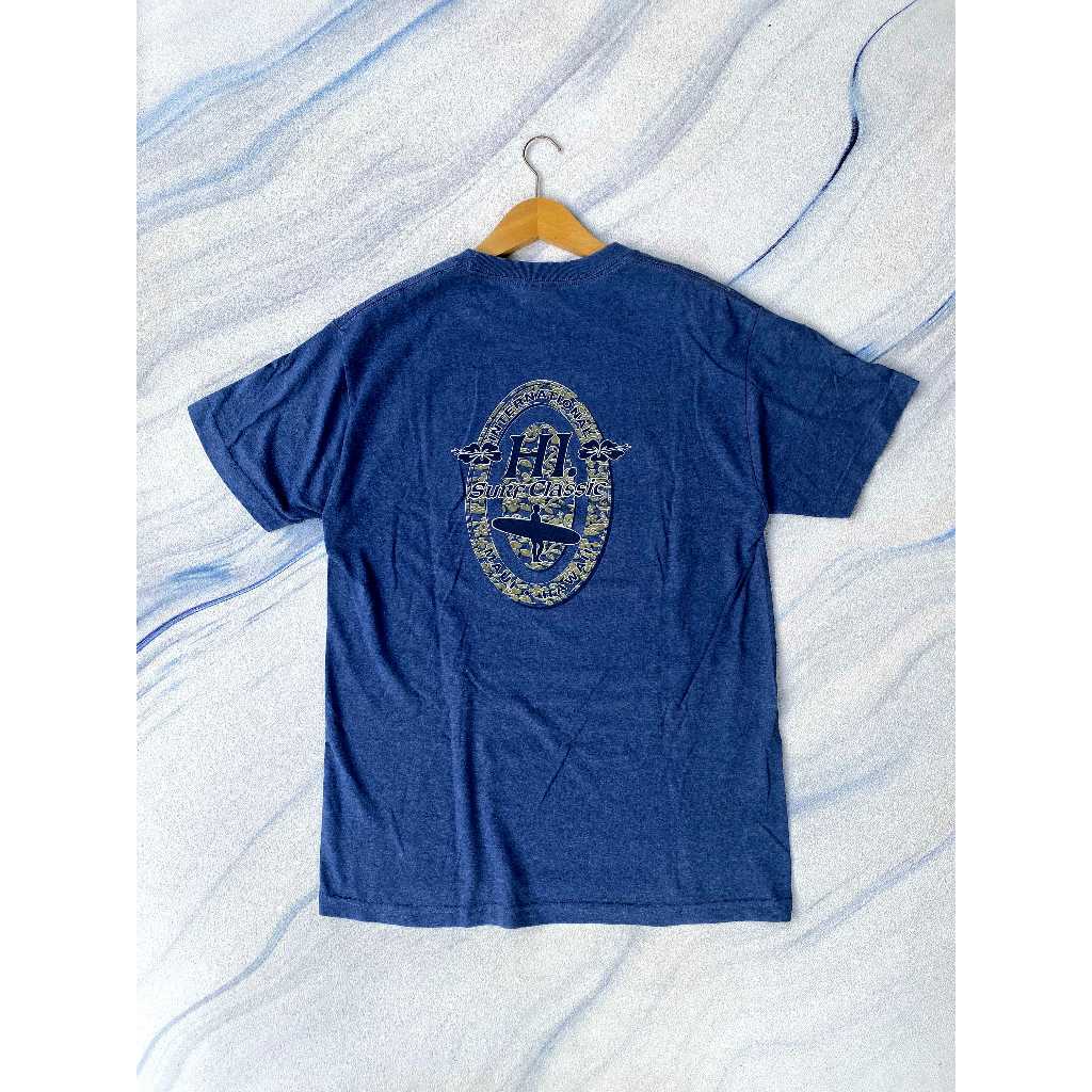 Kaos T-shirt Alstyle Apparel & Activewear Surf Classic ( 2and ) Dark Navy - XL