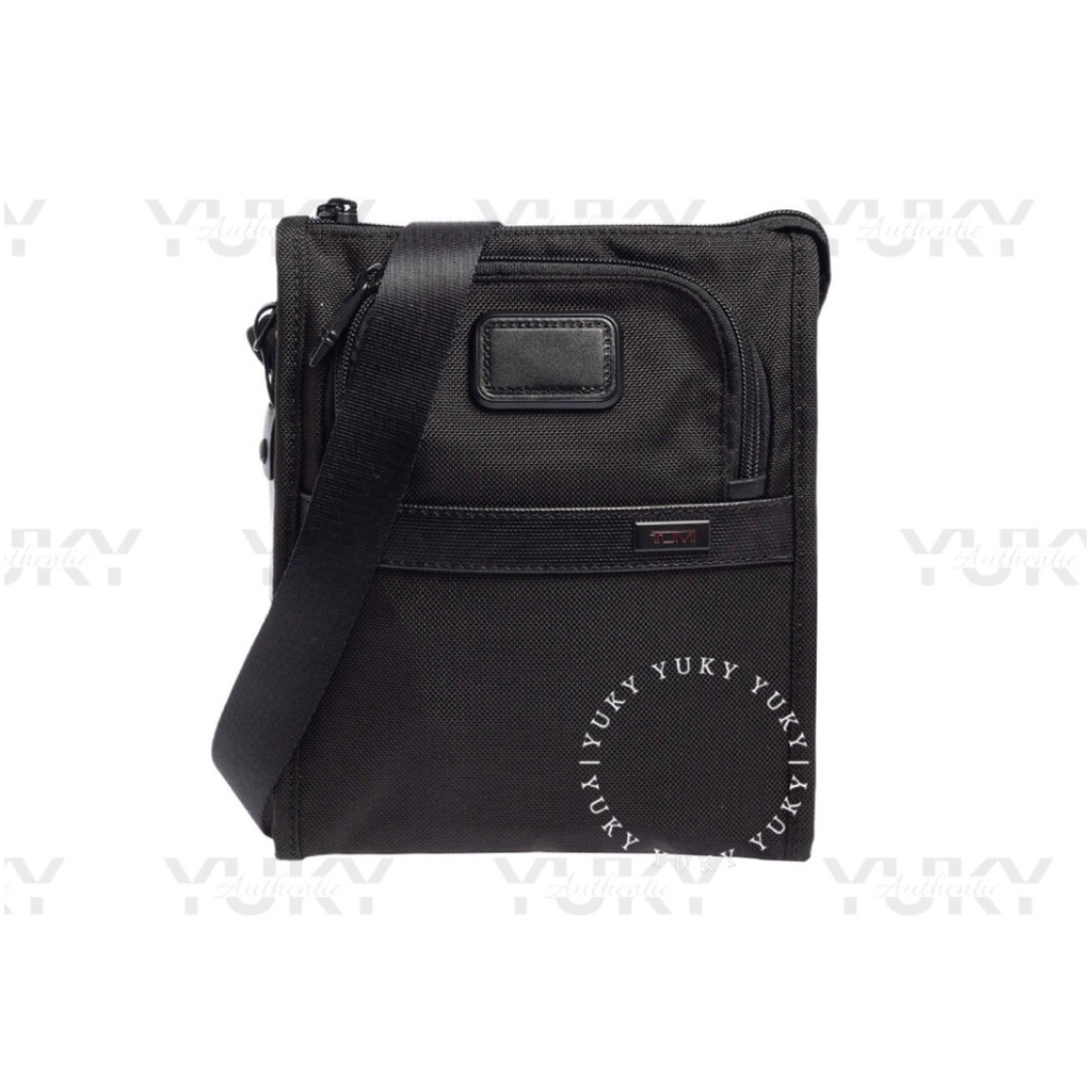 Tas Pria Branded Tum* TM Pocket Bag Small Black 100% Original