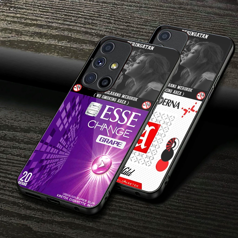 Case Samsung M51 Casing Glass [Rokok M50] Astronot Softcase Glossy Casing Samsung M51 Terbaru COD