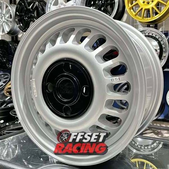 Velg HSR R15 Mobil Agya Ayla Mobilio Swift Velg Pelek Mobil HSR BSI Ring 15 Lebar 6,5