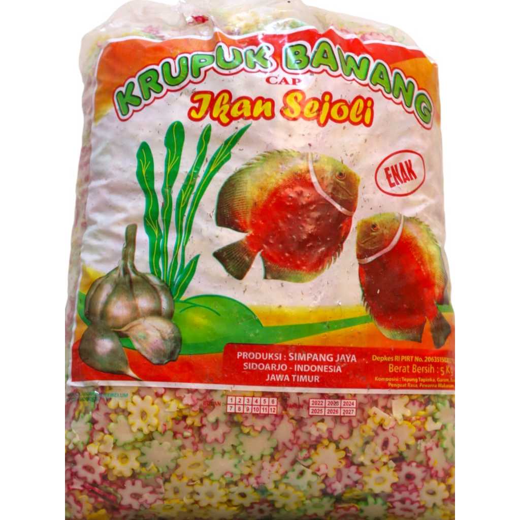 

Kerupuk bawang bintang mentah 250gr