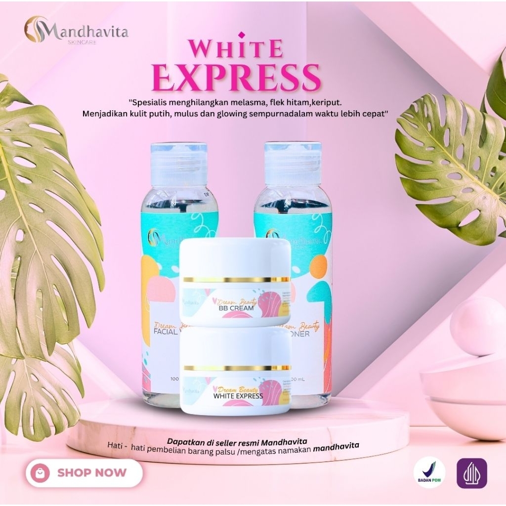 Mandhavita White Express ORIGINAL ( READY ) BONUS SERUM.