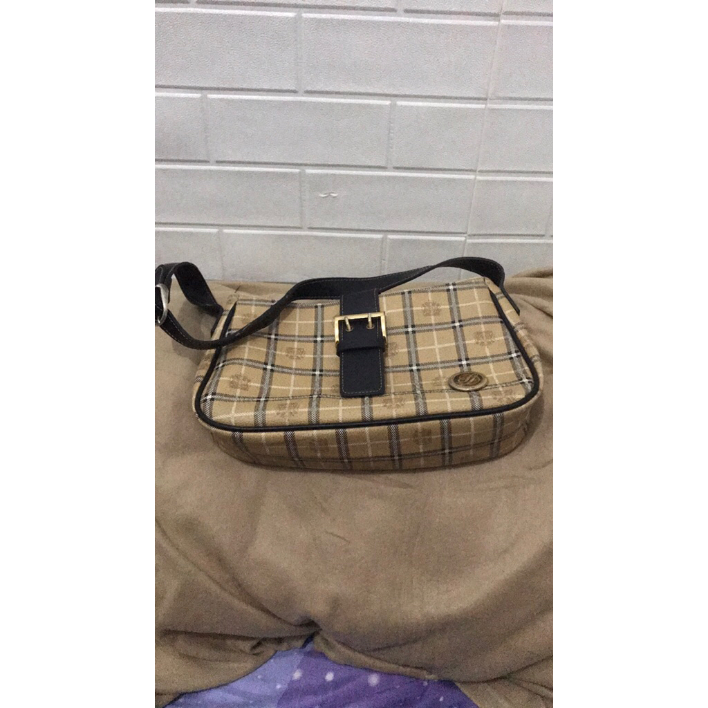 tas ketek kulit wanita preloved