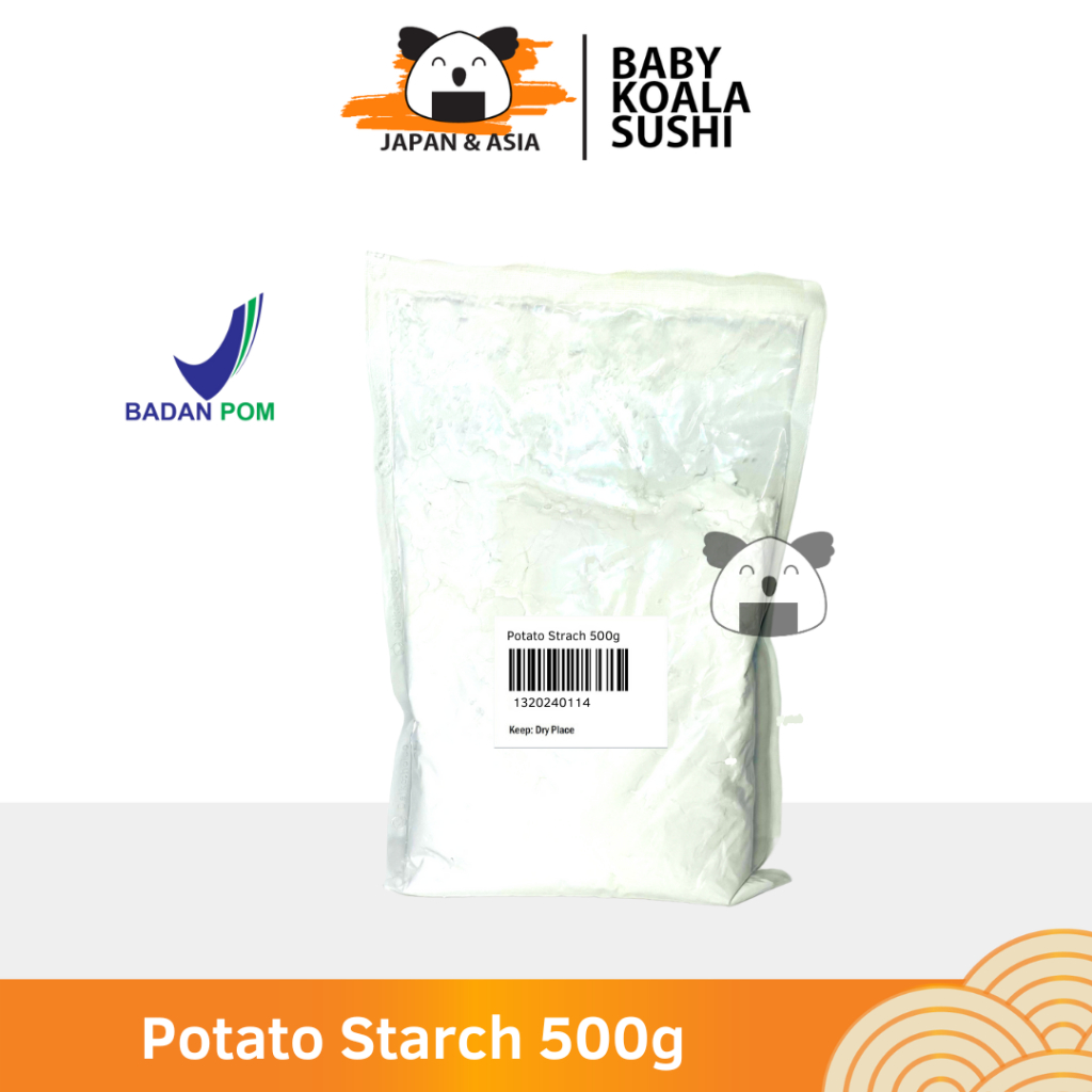 

POTATO STARCH Tepung Pati Kentang 500 g │ for Baking Import