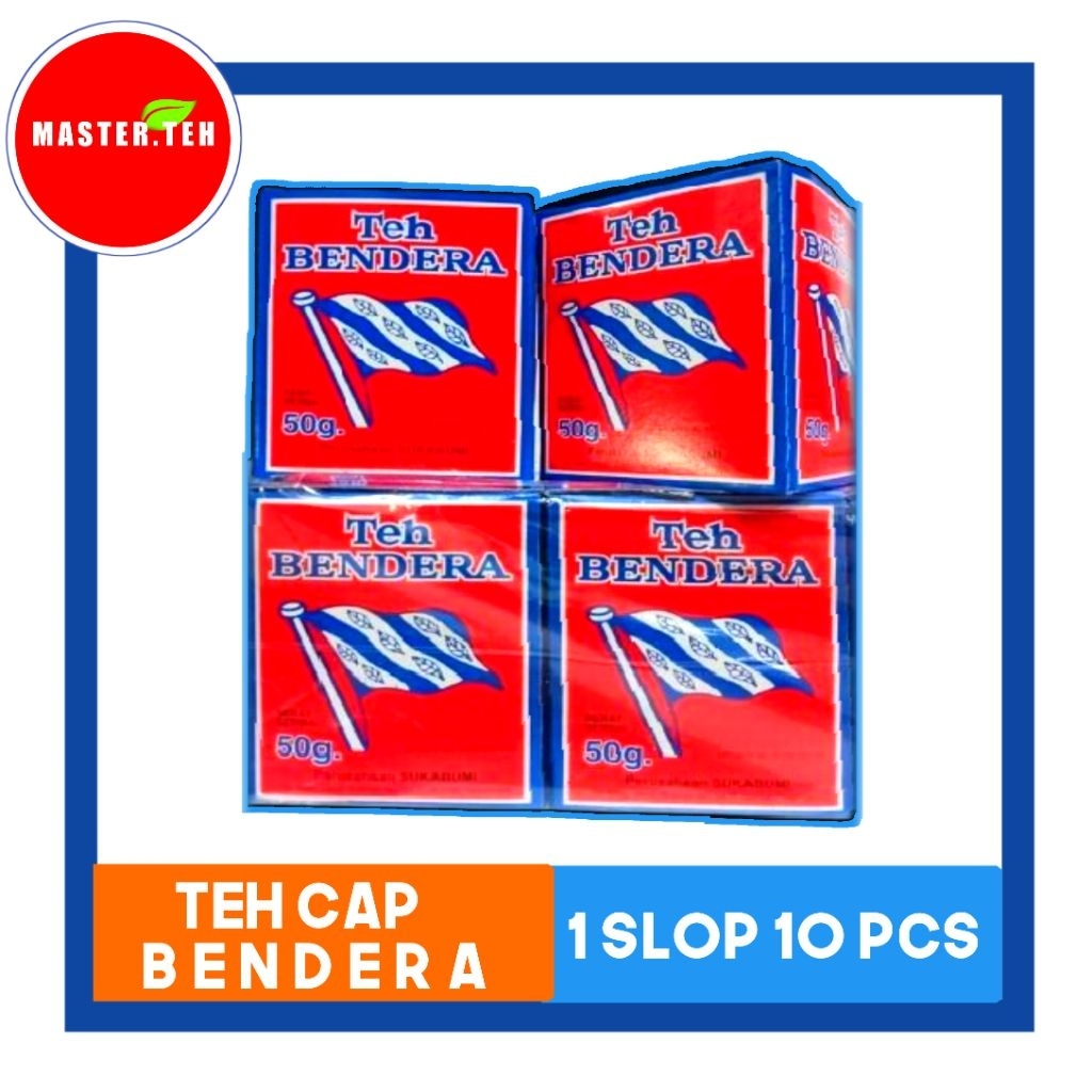 

Teh bendera bubuk 50 gram 10 pcs cap bendera