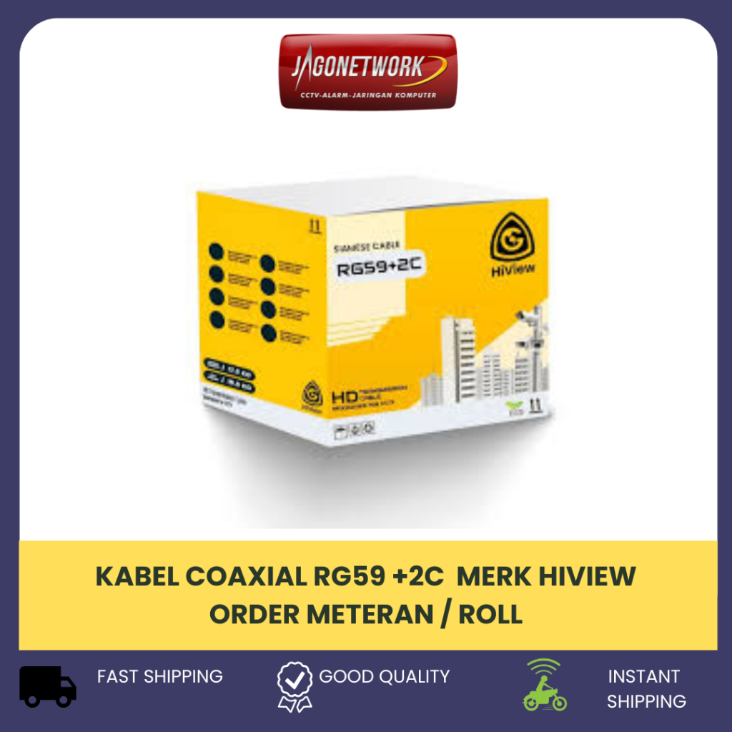 KABEL HIVIEW RG59+2C 1 ROLL