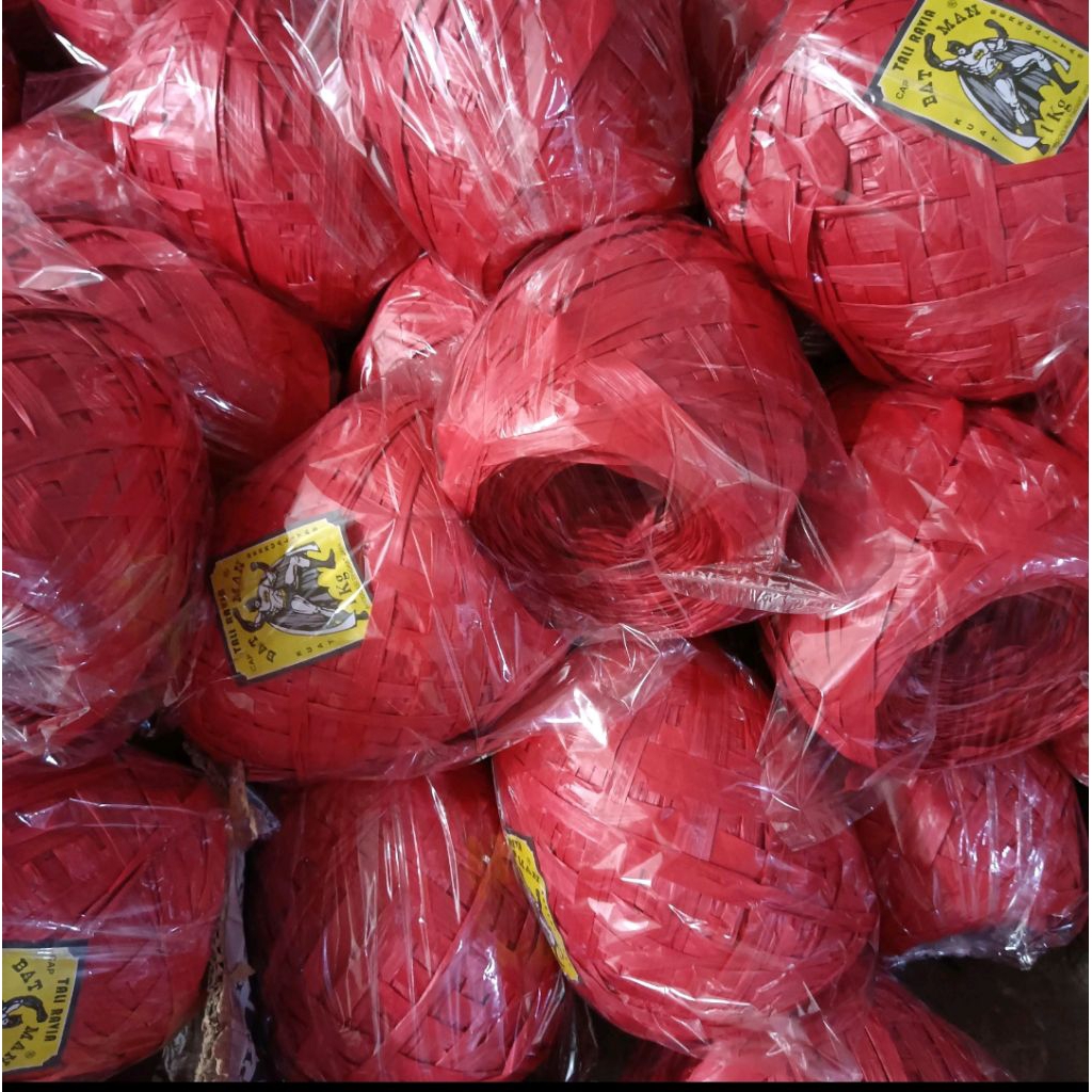 

Tali Rafia 1kg cap batman warna