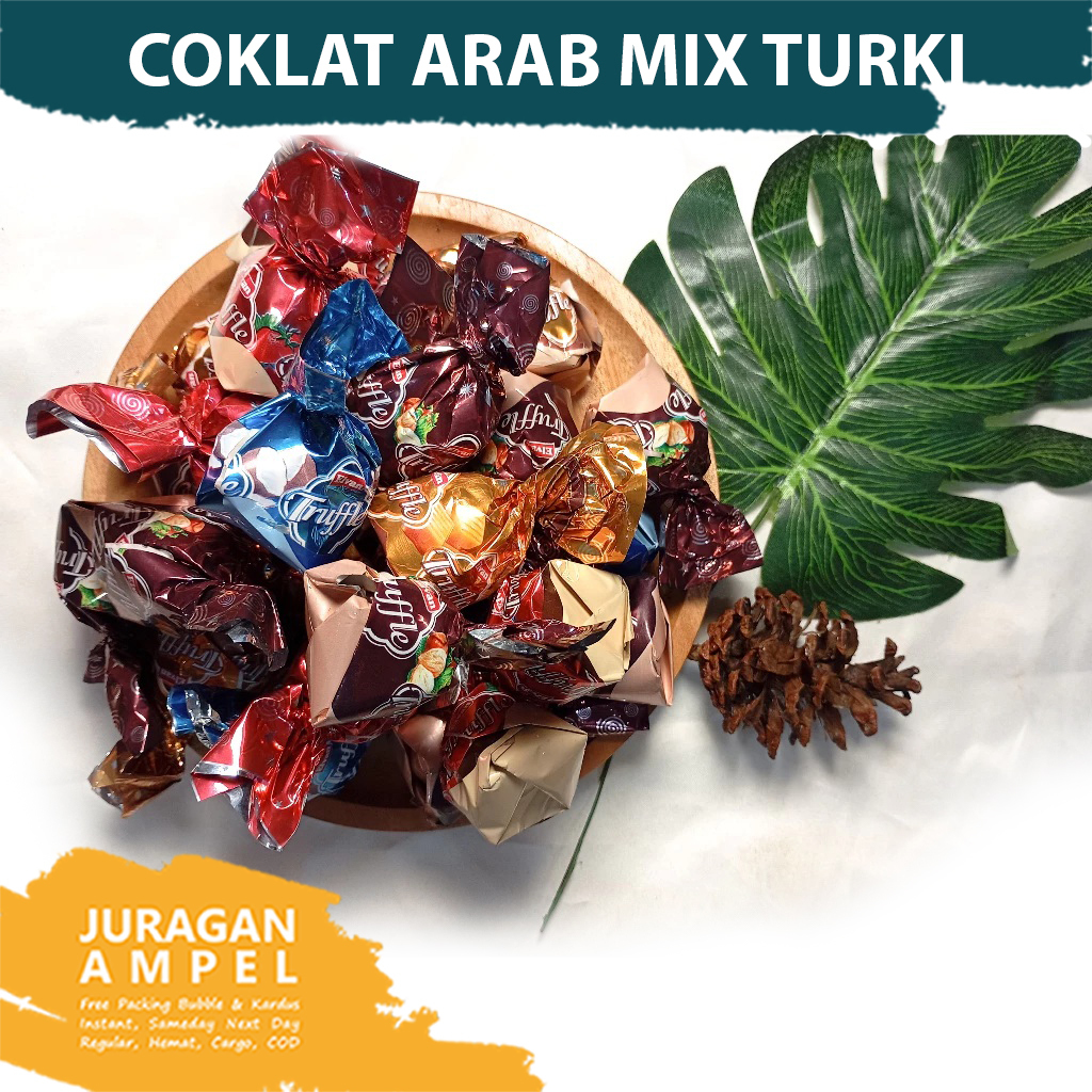 

Coklat Arab Mix Chocolate Turki Campur Premium Camilan Mood Booster