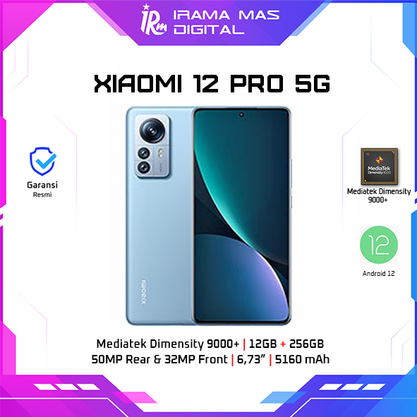 XIAOMI 12 PRO 5G 12GB 256GB (BLUE, GRAY)