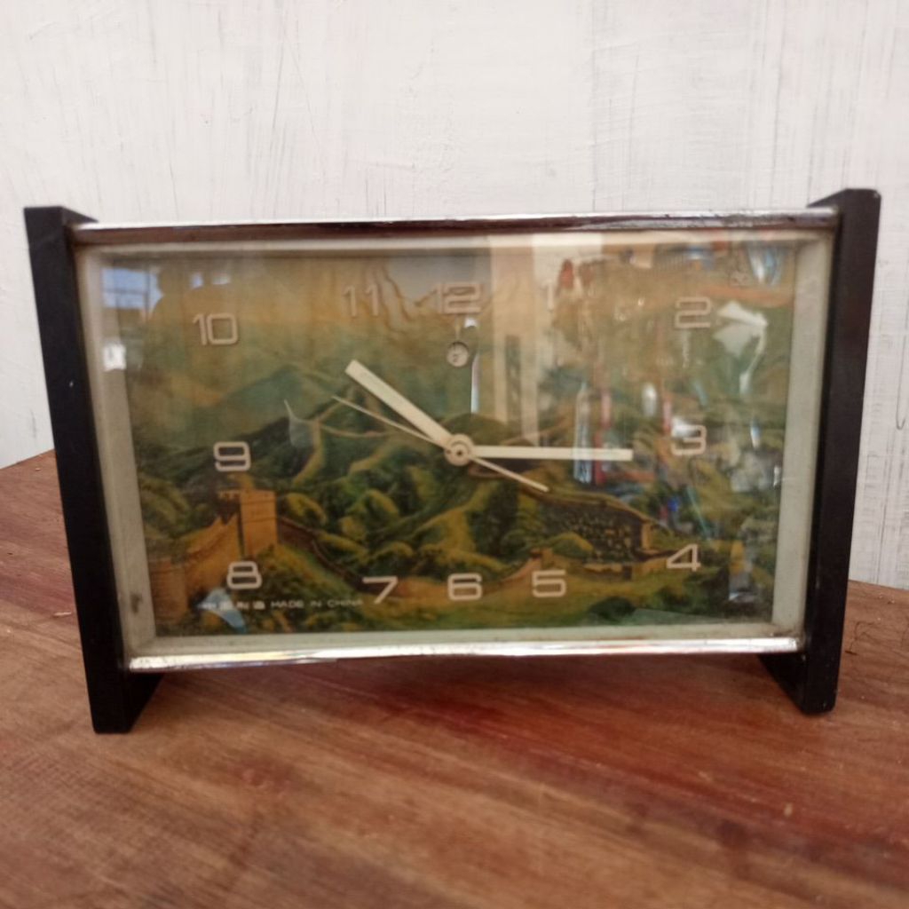 jam weker jam beker jadul bekas