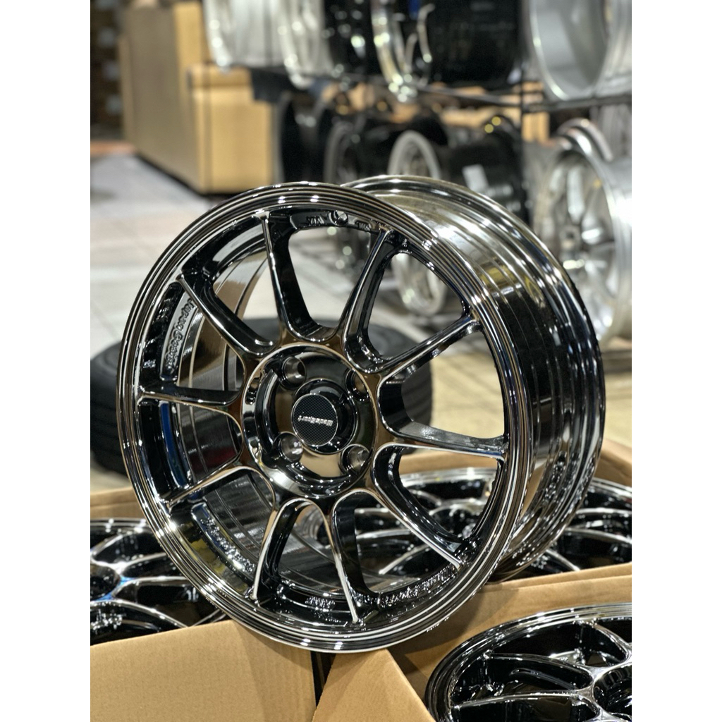 Velg Wedsport TC105X Blackchrome R15 Baru