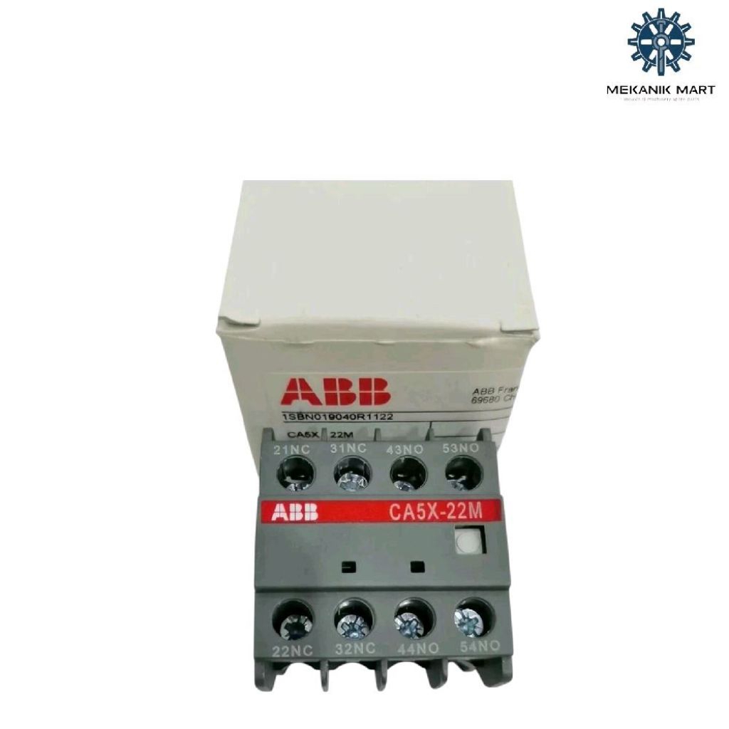 1pc ABB CA5X-22M Auxiliary Contact Block 1SBN019040R1122
